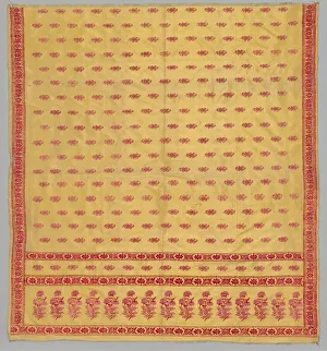 Part of a Sari, 1800s - early 1900s. Creator: Unknown