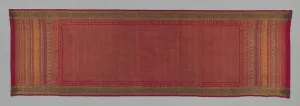 Sari, India, 19th century. Creator: Unknown