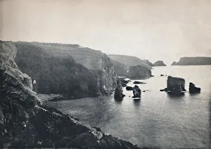 Channel Islands Prints: Sark - Les Autelets Rocks, 1895