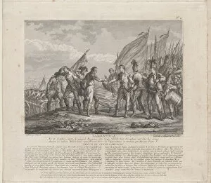 Armies Collection: Sarratoga [sic] (October 17, 1777), ca. 1777. Creator: Godefroy