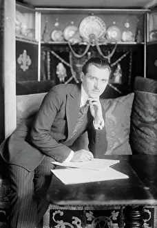 Pensive Prints: Sasha Votichenko, between c1915 and c1920. Creator: Bain News Service