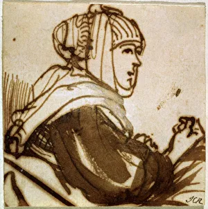 Saskia, 1633-1634. Artist: Rembrandt Harmensz van Rijn