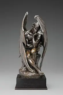 Satan Prints: Satan, modelled 1833, cast 1835. Creator: Jean-Jacques Feuchere