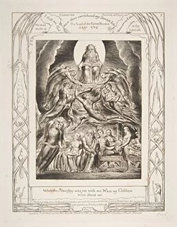 Book Of Job Gallery: Satan Before the Throne of God, from 'Illustrations of the Book of Job'