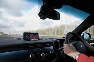 Motorway Prints: Satellite navigation system in Alfa Romeo Giulietta 2011