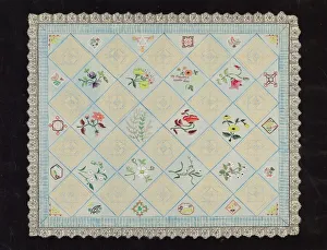 Satin Bedspread, c. 1936. Creator: Sebastian Simonet