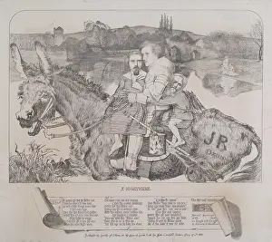 Relationship Prints: Satire of Millais's Painting -' St