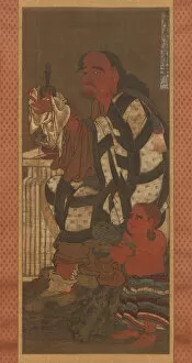 Arhat Gallery: Satsubari, the Second of the Sixteen Arhats, late 14th century. Creator: Unknown