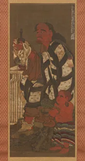 Arhat Gallery: Satsubari, the Second of the Sixteen Arhats, late 14th century. Creator: Unknown