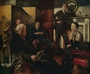 Hutchinson Gallery: Saturday Night in the Vale, 1928-9. Artist: Henry Tonks