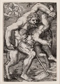 Chronos Prints: Saturn, Mid of 16th cen