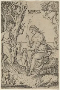 Satyr Family, c. 1512/1520. Creator: Benedetto Montagna
