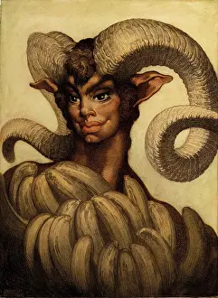 Nymphs Prints: Satyr of the Valley of Hesperides, 1930