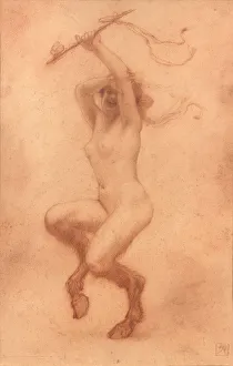 Jupiter Prints: Satyress (A female faun)