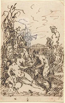 Martin Johann Schmidt Prints: Satyrs and Nymphs, c. 1765. Creator: Martin Johann Schmidt
