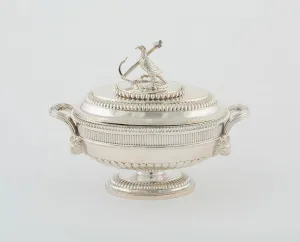 Sauce Tureen and Cover from the Hood Service, England, 1807 / 08. Creator: Paul Storr