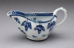 Bow Porcelain Factory Gallery: Sauceboat, Bow, 1755 / 65. Creator: Bow Porcelain Factory