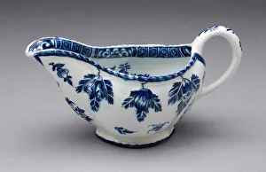 Sauceboat, Bow, 1755 / 65. Creator: Bow Porcelain Factory