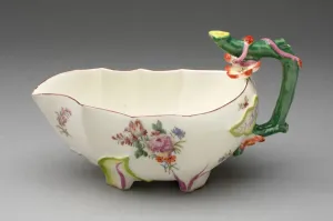 Chelsea Prints: Sauceboat, Chelsea, 1760 / 70. Creator: Chelsea Porcelain Manufactory