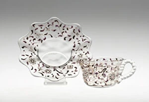 Cup And Saucer Gallery: Saucer, France, c. 1900. Creator: Emile Gallé
