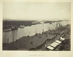 Paddle Steamers Gallery: Savannah, GA, No. 2, 1866. Creator: George N. Barnard