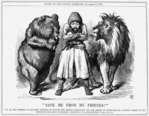 Worried Collection: Save Me from my Friends!, 1878. Artist: Joseph Swain