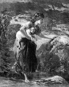 William Hollidge Prints: Saved From The Flood, by F. W. Topham