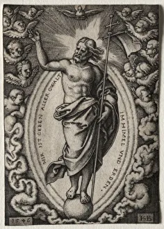 1500 1550 Prints: The Saviour, 1546. Creator: Hans Sebald Beham (German, 1500-1550)