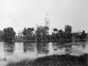 August Ricard De Gallery: The Saviour Cathedral (the Old Fair Cathedral), Nizhny Novgorod, Russia, 1896