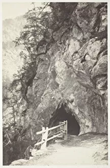 The Alps Collection: Savoie 41, Tunnel de la Tete Noire, 1855 / 67. Creator: Auguste-Rosalie Bisson