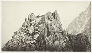 The Alps Collection: Savoie 49, Cabane des Grands-Mulets, c. 1861. Creator: Auguste-Rosalie Bisson