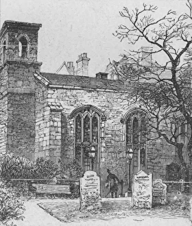 Ward Downey Prints: The Savoy Chapel, 1890