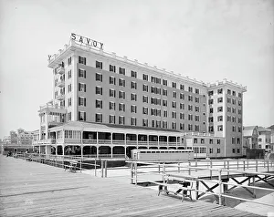 Hospitality Prints: Savoy Hotel, Atlantic City, N.J. between 1900 and 1905. Creator: Unknown