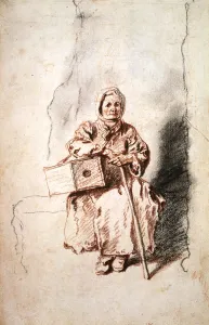 Savoyarde, c1715. Artist: Jean-Antoine Watteau