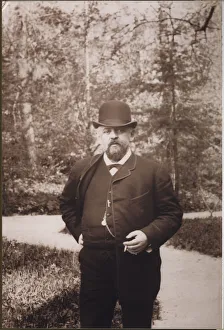 Mamontov Prints: Savva Ivanovich Mamontov in Abramtsevo. Artist: Anonymous