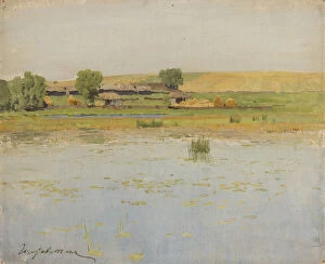 Isaak Ilyich 1860 1900 Gallery: Savvinskaya Sloboda, Zvenigorod, ca. 1883