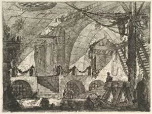 Carceri Dinvenzione Gallery: The Sawhorse, from Carceri d invenzione (Imaginary Prisons), ca. 1749-50