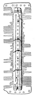 Saxon comb, (1910)
