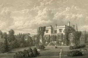 Lodge Prints: Saxonbury Lodge, 1835. Creator: William Westall