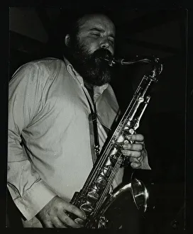 Weller Prints: Saxophonist Don Weller playing at The Bell, Codicote, Hertfordshire, 28 October 1980