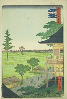 Viewing Platform Prints: Sazai Hall of the Five Hundred Rakan Temple (Gohyaku Rakan Sazaido)