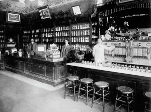 Indiana Prints: S.C. Cocke drugs, Fort Wayne, Ind. between 1895 and 1910. Creator: Unknown