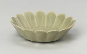 Yaozhou Ware Prints: Scalloped-Rimmed Dish, Southern Song dynasty (1127-1279). Creator: Unknown