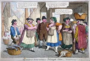 C Williams Prints: Scandal refuted, or Billingsgate virtue, 1818. Artist: C Williams