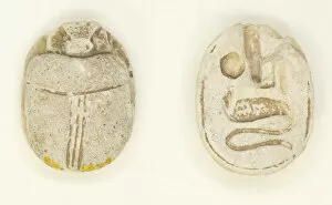 20th Dynasty Gallery: Scarab: Name of Amun-Ra, Egypt, New Kingdom, Dynasties 18-20 (about 1550-1069 BCE)