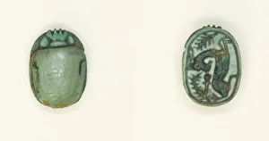 Scarab: Antelope with Foliage (sw. t-plant) Motif, Egypt