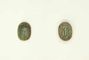 20th Dynasty Gallery: Scarab: Cobra, Egypt, New Kingdom, Ramesside Period, Dynasties 19-20 (about 1295-1096 BCE