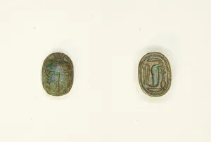 20th Dynasty Gallery: Scarab: Cobra, Egypt, New Kingdom, Ramesside Period, Dynasties 19-20 (about 1295-1096 BCE