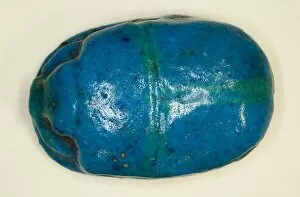14th Century Bc Gallery: Scarab, Egypt, New Kingdom, Dynasties 18-20 (about 1550-1069 BCE). Creator: Unknown