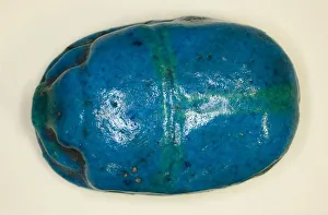 Scarab Prints: Scarab, Egypt, New Kingdom, Dynasties 18-20 (about 1550-1069 BCE). Creator: Unknown